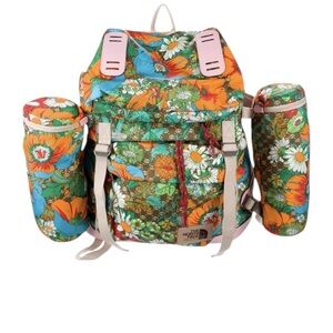 the The North Face x Gucci Floral Flap Backpack limited-edition NWT